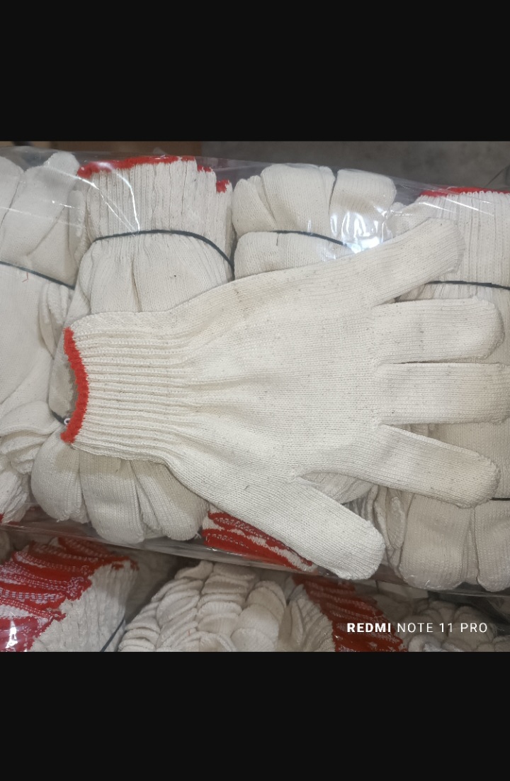 دستکش بافتنی ۵۰ گرم باترکیب الیاف وپنبه سبک وراحت